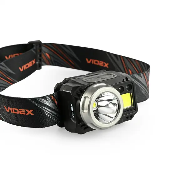 Світлодіодний налобний ліхтарик VIDEX VLF-H075C 550Lm 5000K (7 режимів роботи)