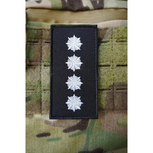 Шеврон полицейского звания "КАПИТАН"