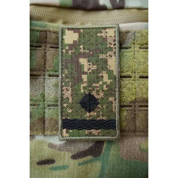 Шеврон-погон НГУ "Майор Хищник" на липучке