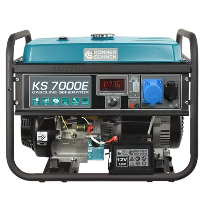 Gasoline generator "Könner & Söhnen" KS 7000E