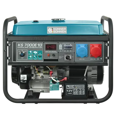 Gasoline generator "Könner & Söhnen" KS 7000E 1/3