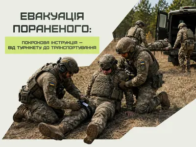 Евакуація пораненого: покрокова інструкція — від турнікету до транспортування