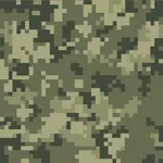 Жорсткий посилений тактичний підсумок Kiborg GU Single Mag Pouch Pixel
