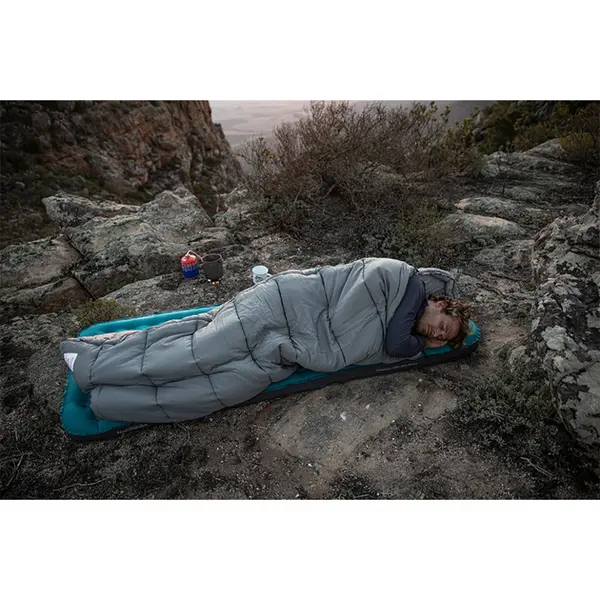 Спальный мешок с капюшоном с обычным мешком для хранения Naturehike M300 CNK2350WS023, серый, левый