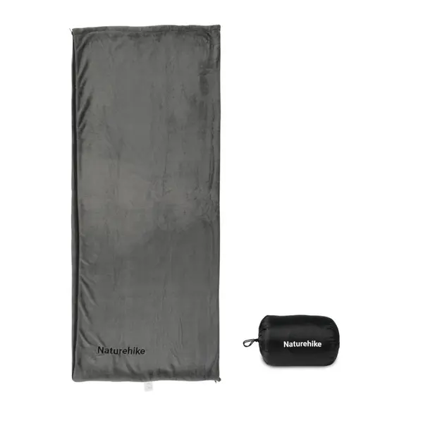 Подкладка для спального мешка Naturehike CNK2450WS024, флис, графит