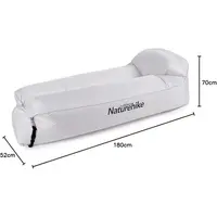 Ламзак с подголовником Naturehike NH20FCD06, серый