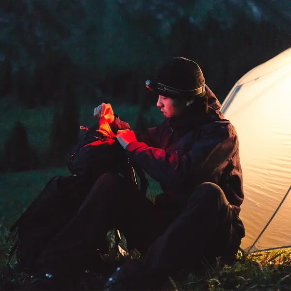 Фонарь налобный Naturehike CNK2450ZM010, зеленый