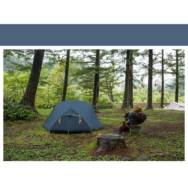 Палатка двухместная ультралегкая Naturehike Mongar UL NH19M002-J, синий