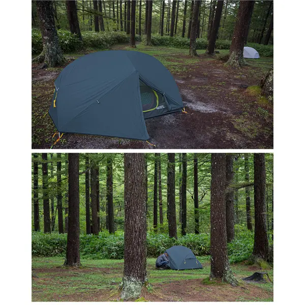 Палатка двухместная ультралегкая Naturehike Mongar UL NH19M002-J, синий