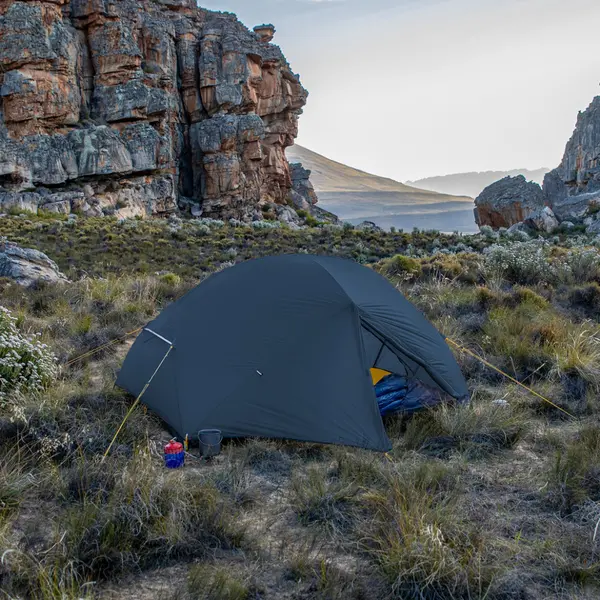 Палатка двухместная ультралегкая Naturehike Mongar UL NH19M002-J, темно-синяя