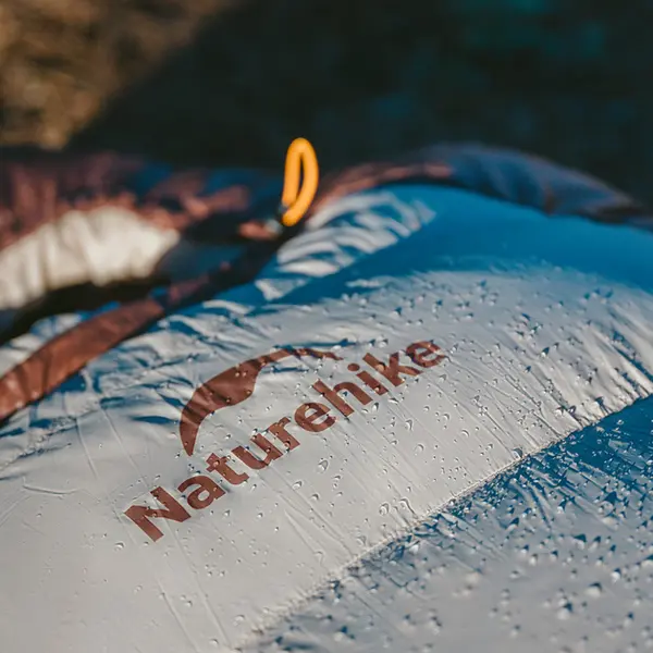 Спальник с натуральным пухом Naturehike Snowbird CNK2550WS014, р-р L, коричневый 400 г