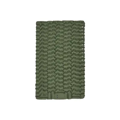 Матрац подвійний Naturehike CNK2550WS019, 65 мм, із вбудованою помпою, зелений