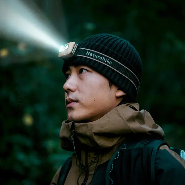 Фонарь налобный Naturehike CNK2450ZM015, коричневый
