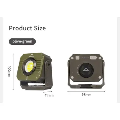 Фонарь кемпинговый Naturehike CNK2300012, зеленый