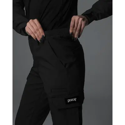 Женские брюки карго тактические BEZET Basic черный