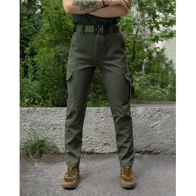 Жіночі брюки карго тактичні BEZET Basic хакі