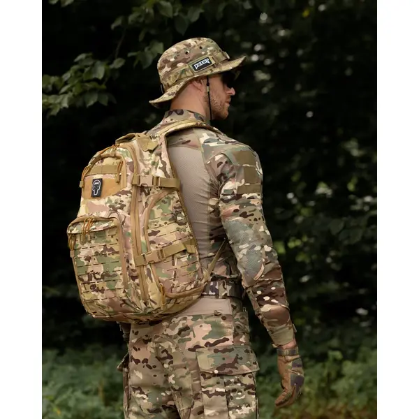 Рюкзак тактичний BEZET Soldier мультикам