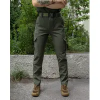 Женские брюки карго тактические BEZET Basic хаки