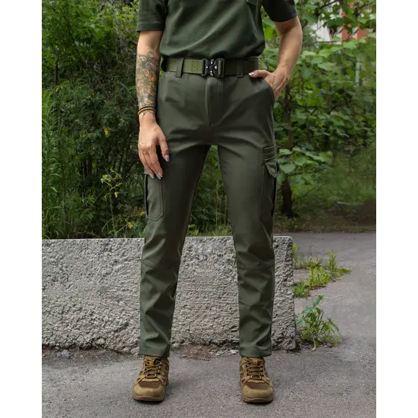 Женские брюки карго тактические BEZET Basic хаки