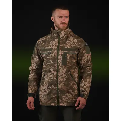 Куртка Softshell BEZET Omega піксель