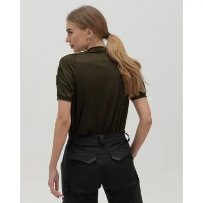 Футболка швидкосохнуча тактична жіноча BEZET хакі