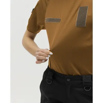 Футболка швидкосохнуча тактична жіноча BEZET койот