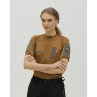 Women's Quick-Dry Tactical T-Shirt BEZET Coyote Women's Quick-Dry Tactical T-Shirt BEZET Coyote