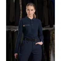 Лонгслів тактичний жіночий ДСНС BEZET синій Лонгслів тактичний жіночий ДСНС BEZET синій