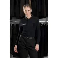 Лонгслів тактичний жіночий Поліція BEZET чорний Лонгслів тактичний жіночий Поліція BEZET чорний