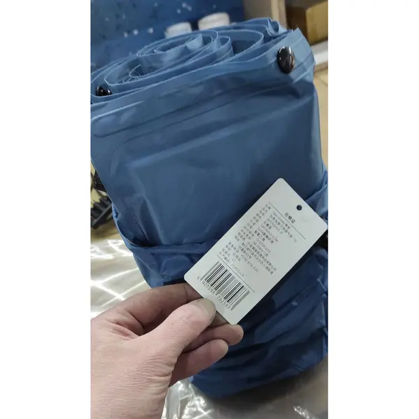 Килимок самонадувний з подушкою Naturehike NH15Q002-D, 25мм, блакитний