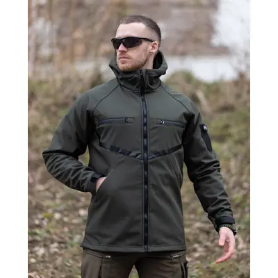 Куртка SOFTSHELL BEZET Omega хакі