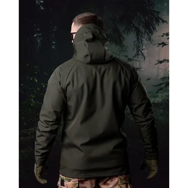 Куртка SOFTSHELL BEZET Omega хакі