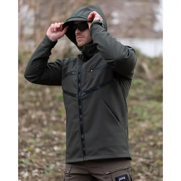 Куртка SOFTSHELL BEZET Omega хакі