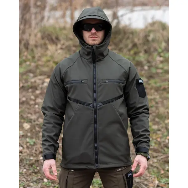 Куртка SOFTSHELL BEZET Omega хакі