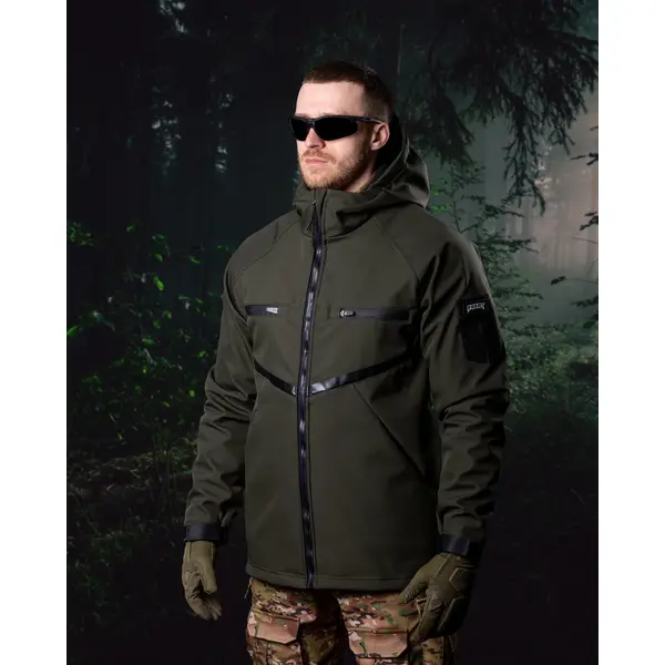 Куртка SOFTSHELL BEZET Omega хакі