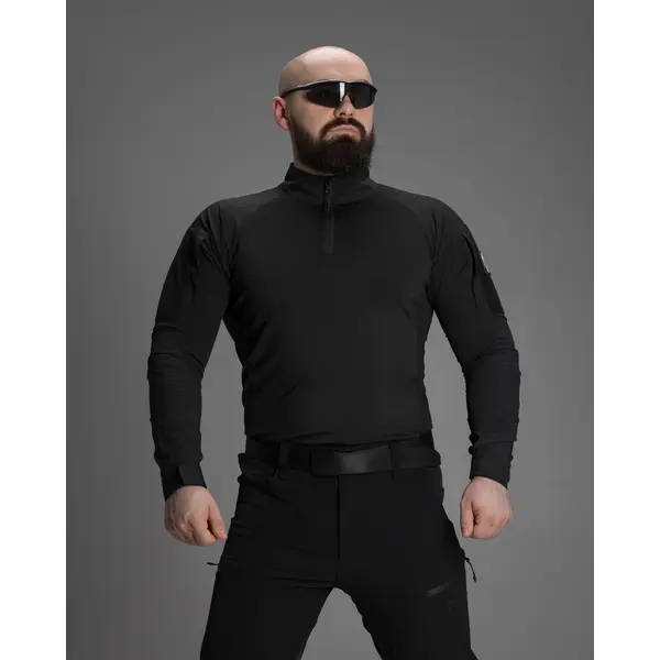 Сорочка тактична чоловіча BEZET Combat чорний
