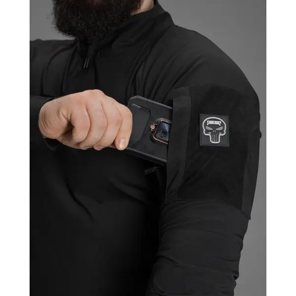 Сорочка тактична чоловіча BEZET Combat чорний