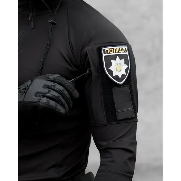Сорочка тактична чоловіча BEZET Combat чорний
