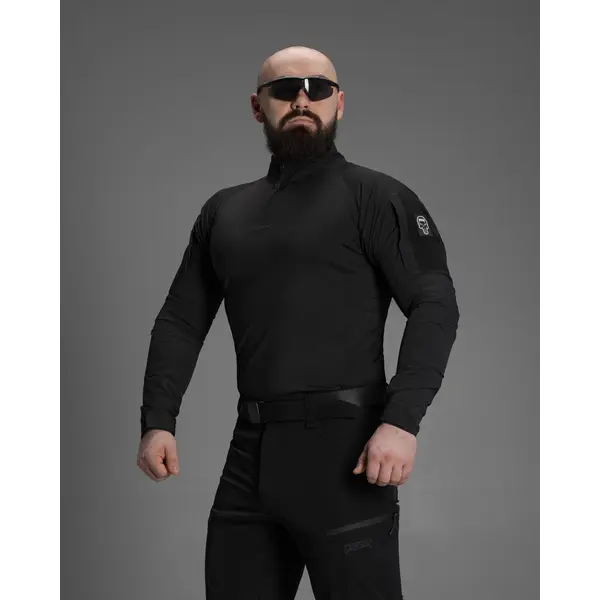 Сорочка тактична чоловіча BEZET Combat чорний