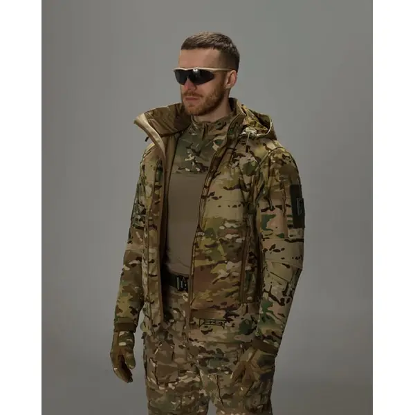 Куртка тактична BEZET Phantom мультикам