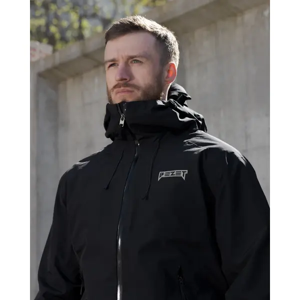 Куртка вітрівка BEZET ShieldTech чорний
