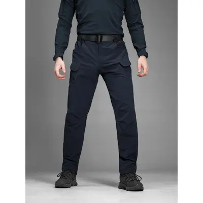 Брюки карго тактические BEZET Байрактар синий