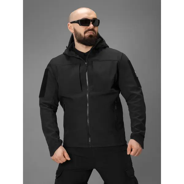 Куртка Softshell BEZET Falcon чорний