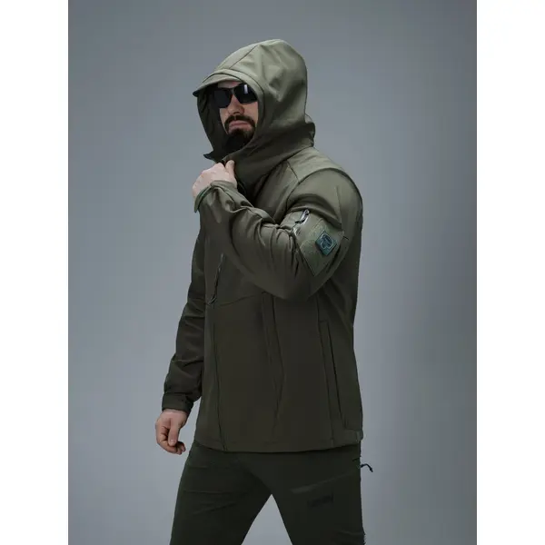 Куртка Softshell BEZET Робокоп GEN.III хакі