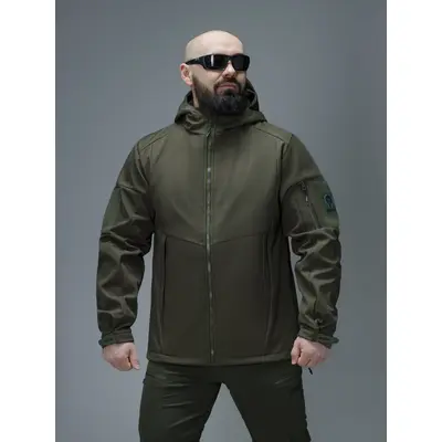 Куртка Softshell BEZET Робокоп GEN.III хакі