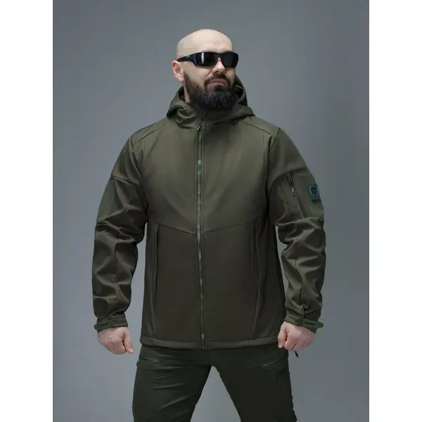 Куртка Softshell BEZET Робокоп GEN.III хакі