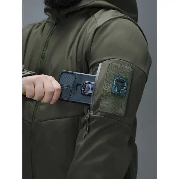 Куртка Softshell BEZET Робокоп GEN.III хакі