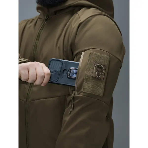 Куртка Softshell BEZET Робокоп GEN.III койот