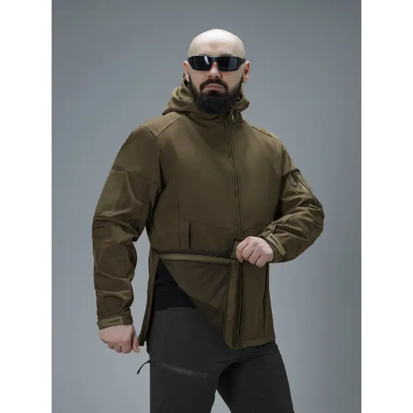 Куртка Softshell BEZET Робокоп GEN.III койот