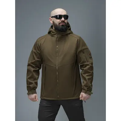 Куртка Softshell BEZET Робокоп GEN.III койот